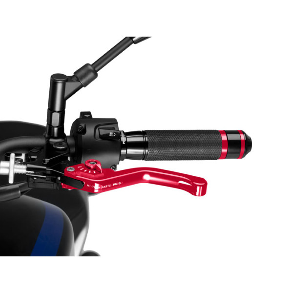 Puig Short V3 Clutch (Red Lever With Blue Selector) Red